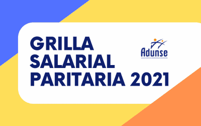 GRILLA SALARIAL PARITARIA 2021