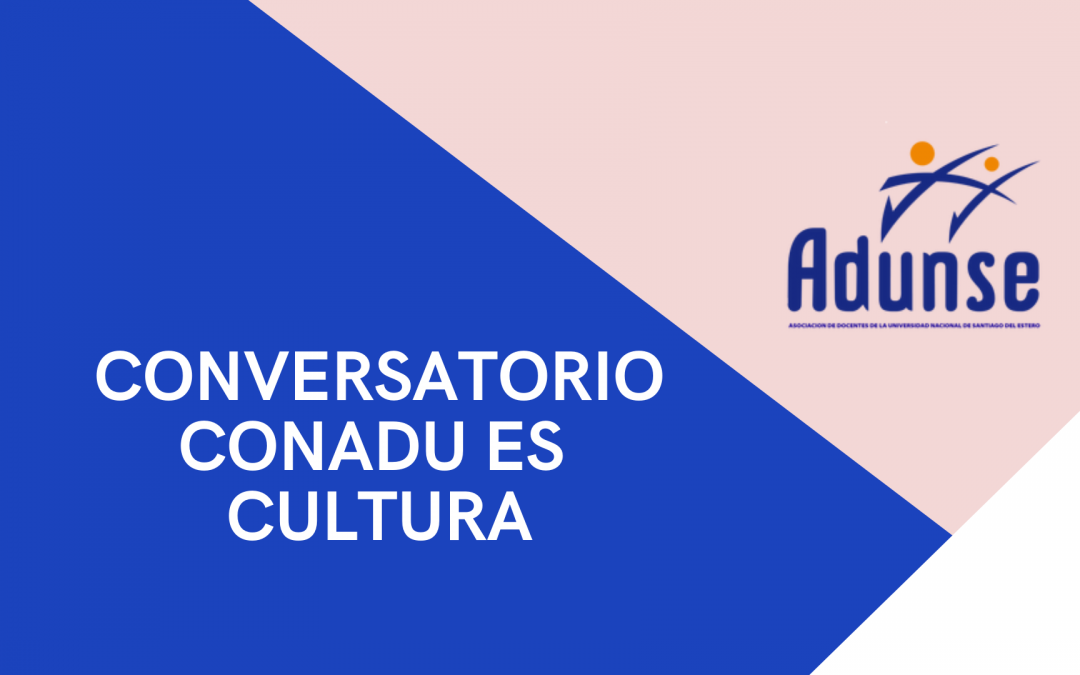 CONADU ES CULTURA: CONVERSATORIO con Arquitecto Rodolfo Legname